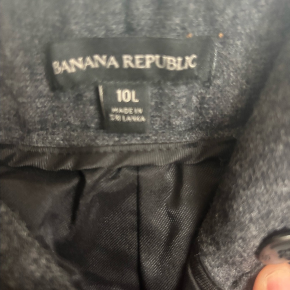 Banana Republic Charcoal Trousers